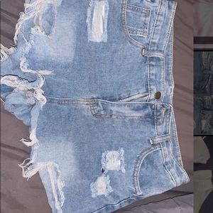 Jean shorts